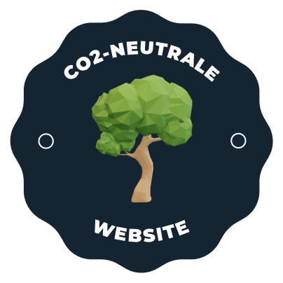 CO2 neutrale Webseite Zertifikat
